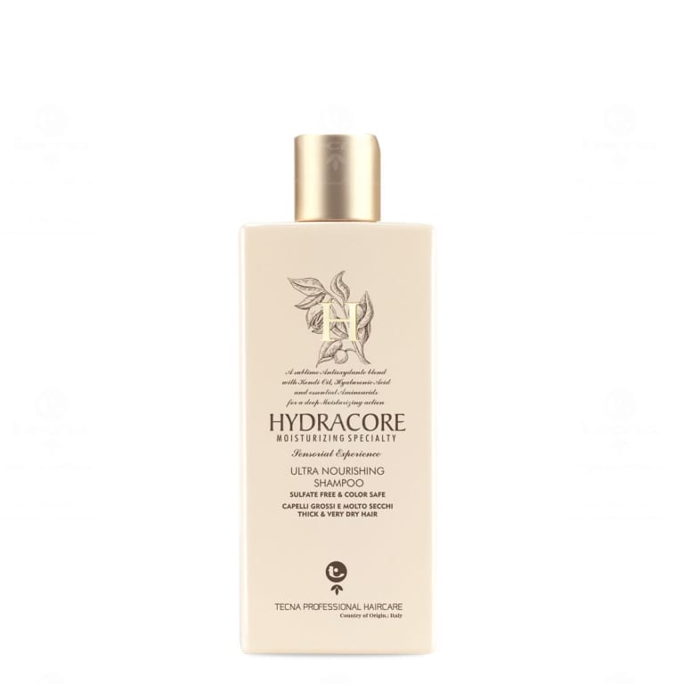 Shampoo Nutriente per Capelli sfibrati Tecna Hydracore Ultra Nourishing in formato da 250ml