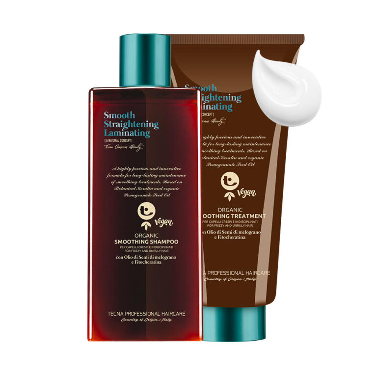 SMOOTH - Set 2 Prodotti Set di Mantenimento dei Capelli Lisci e Ribelli
